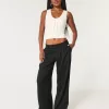 Hollister Livvy Low-Rise Wide-Leg byxor Hollister Livvy Low-Rise Wide-Leg byxor