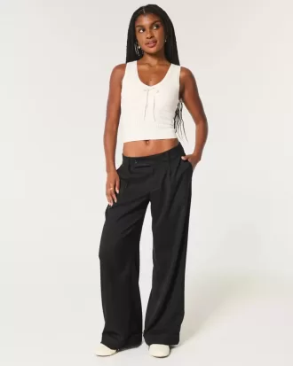 Hollister Livvy Low-Rise Wide-Leg byxor