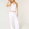 Hollister Livvy Low-Rise Wide-Leg byxor Hollister Livvy Low-Rise Wide-Leg byxor