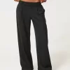 Hollister Livvy Low-Rise Wide-Leg byxor Hollister Livvy Low-Rise Wide-Leg byxor