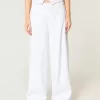 Hollister Livvy Low-Rise Wide-Leg byxor Hollister Livvy Low-Rise Wide-Leg byxor