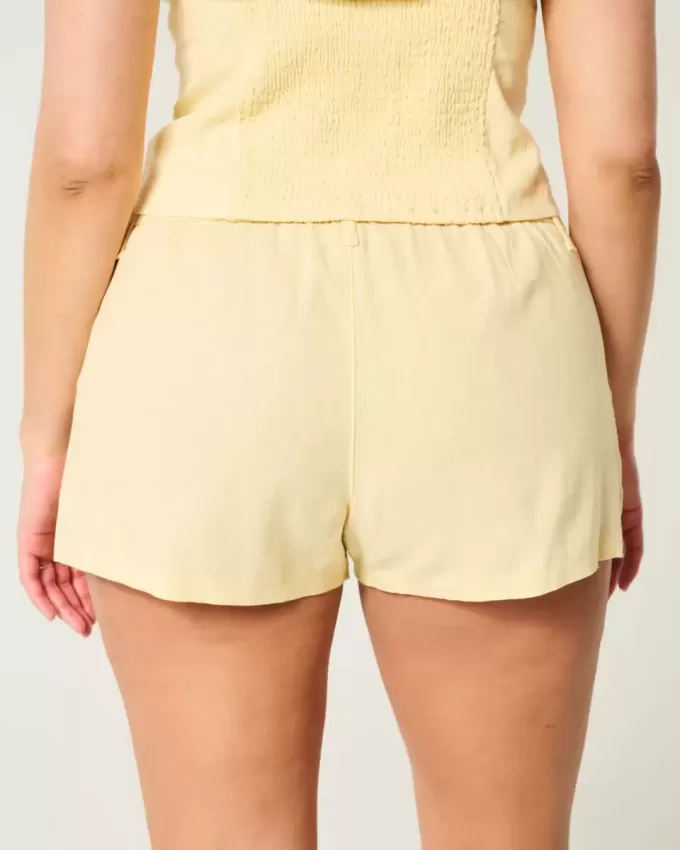 Hollister Livvy Shorts med låg linneblandning Hollister Livvy Shorts med låg linneblandning