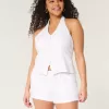 Hollister Livvy Shorts med låg linneblandning 3″ Hollister Livvy Shorts med låg linneblandning 3″