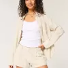 Hollister Livvy Shorts med låg linneblandning 3″ Hollister Livvy Shorts med låg linneblandning 3″