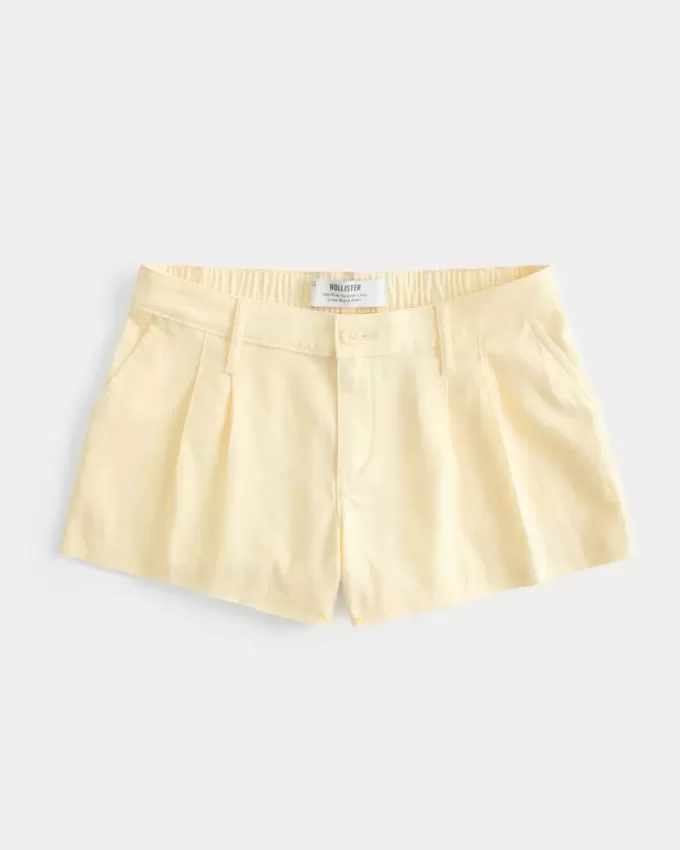 Hollister Livvy Shorts med låg linneblandning Hollister Livvy Shorts med låg linneblandning
