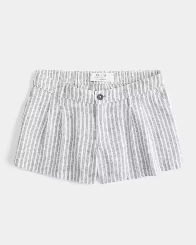 Hollister Livvy Shorts med låg linneblandning Hollister Livvy Shorts med låg linneblandning