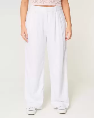 Hollister Livvy Ultra High-Rise linne-blandning vid benbyxor
