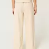 Hollister Livvy Ultra High-Rise linne-blandning vid benbyxor Hollister Livvy Ultra High-Rise linne-blandning vid benbyxor