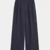 Hollister Livvy Ultra High-Rise linne-blandning vid benbyxor Hollister Livvy Ultra High-Rise linne-blandning vid benbyxor