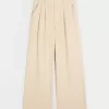 Hollister Livvy Ultra High-Rise linne-blandning vid benbyxor Hollister Livvy Ultra High-Rise linne-blandning vid benbyxor