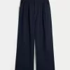Hollister Livvy Ultra High-Rise Linne Blend Byxor med vida ben Hollister Livvy Ultra High-Rise Linne Blend Byxor med vida ben