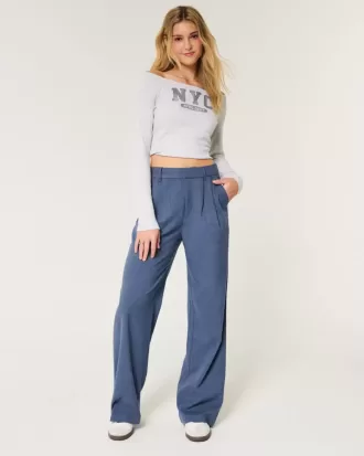 Hollister Livvy Ultra High-Rise wide-leg byxor
