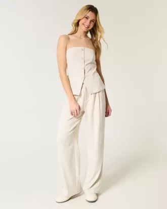 Hollister Livvy Ultra High-Rise wide-leg byxor