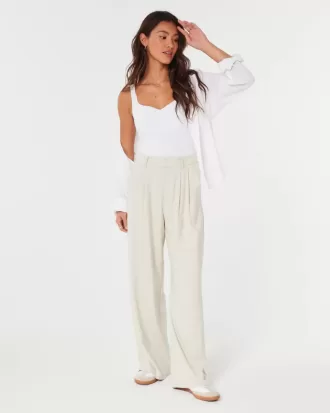 Hollister Livvy Ultra High-Rise wide-leg byxor