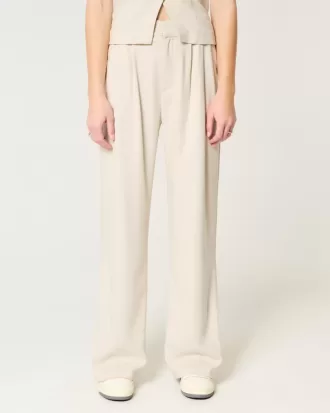 Hollister Livvy Ultra High-Rise wide-leg byxor