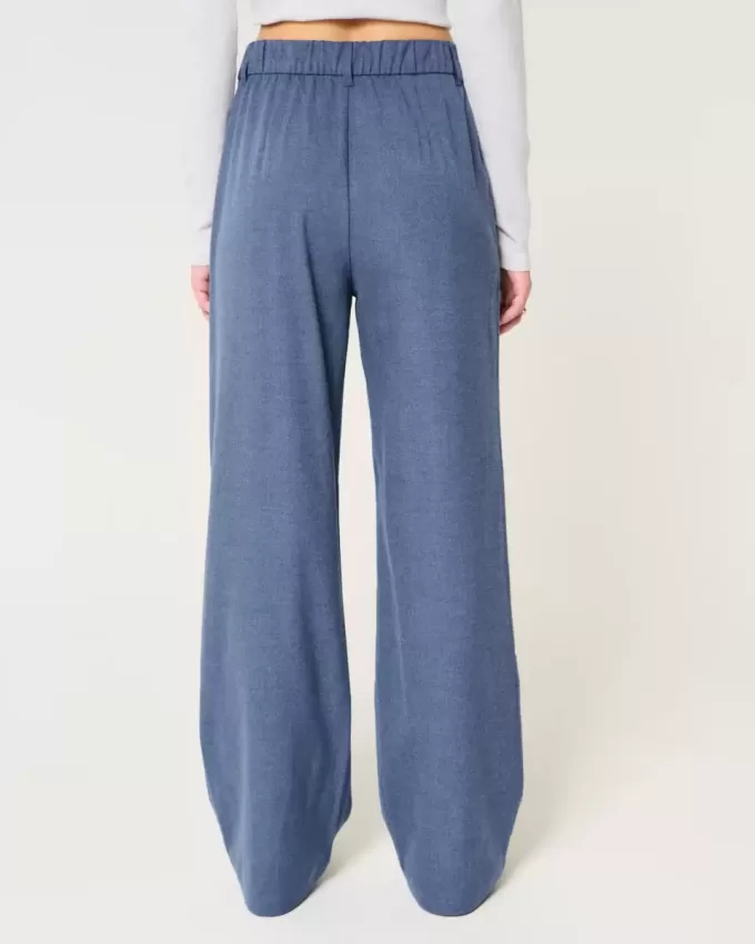 Hollister Livvy Ultra High-Rise wide-leg byxor Hollister Livvy Ultra High-Rise wide-leg byxor