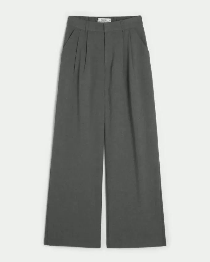 Hollister Livvy Ultra High-Rise wide-leg byxor Hollister Livvy Ultra High-Rise wide-leg byxor