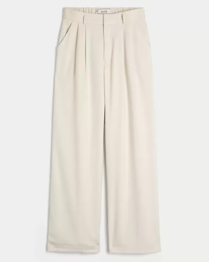 Hollister Livvy Ultra High-Rise wide-leg byxor Hollister Livvy Ultra High-Rise wide-leg byxor
