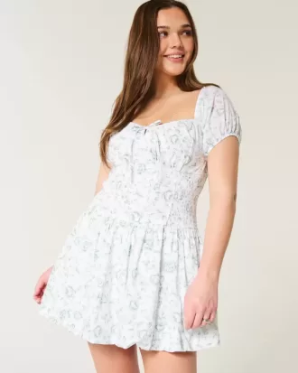 Hollister Sofia Drop-Waist Bubble Skort Klänning