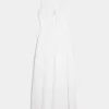 Hollister Sofia Side-Smocked Eyelet Maxiklänning