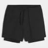 Hybrid aktiva shorts på mitten av låret Hybrid aktiva shorts på mitten av låret