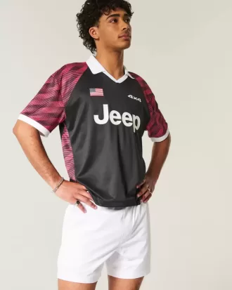 Hybrid aktiva shorts på mitten av låret