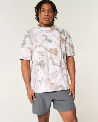 Hybrid aktiva shorts på mitten av låret