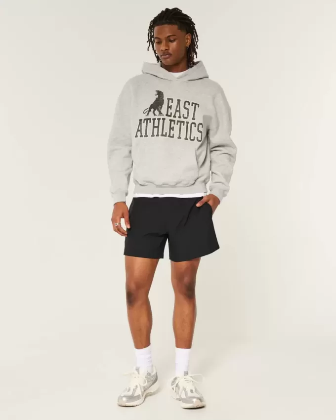 Hybrid aktiva shorts på mitten av låret