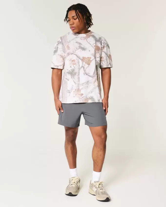 Hybrid aktiva shorts på mitten av låret Hybrid aktiva shorts på mitten av låret