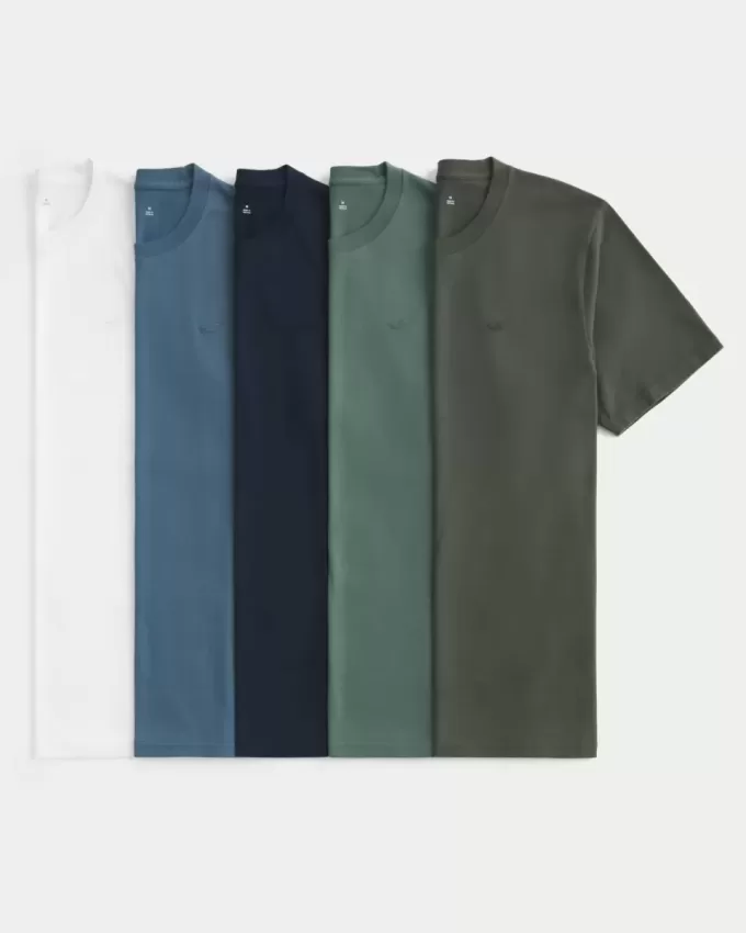 Icon Crew T-shirt 5-pack