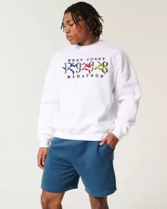 Ikonshorts med fleece ovanför knäet