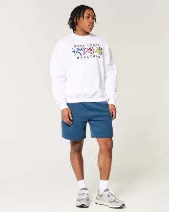 Ikonshorts med fleece ovanför knäet
