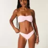 Jacquard Cheeky bikinibotten med hög ben V-midja