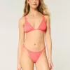 Jacquard Skinny Strap Fräckaste bikinibotten