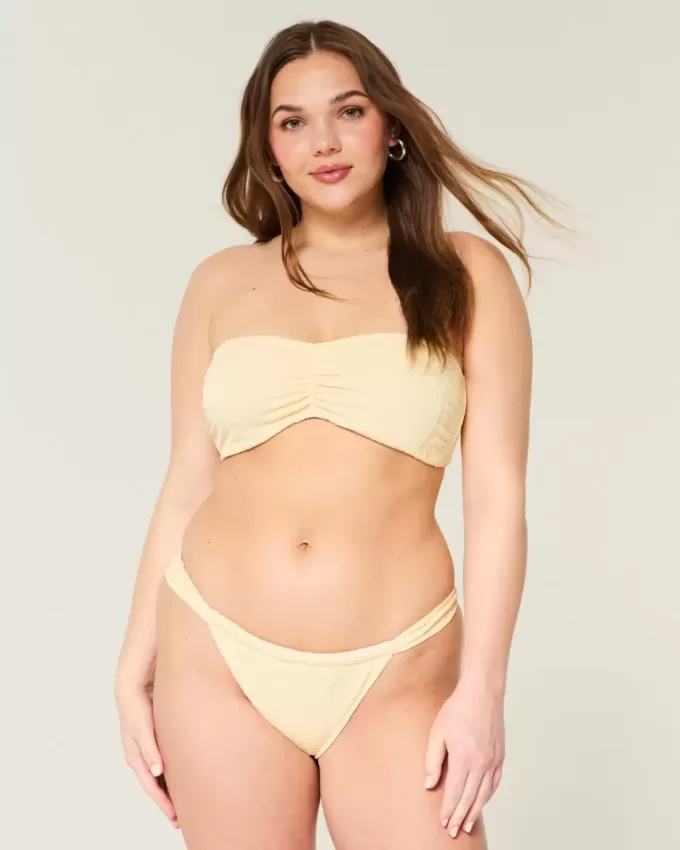 Jacquard Wide-Strap Fräckaste bikinibotten