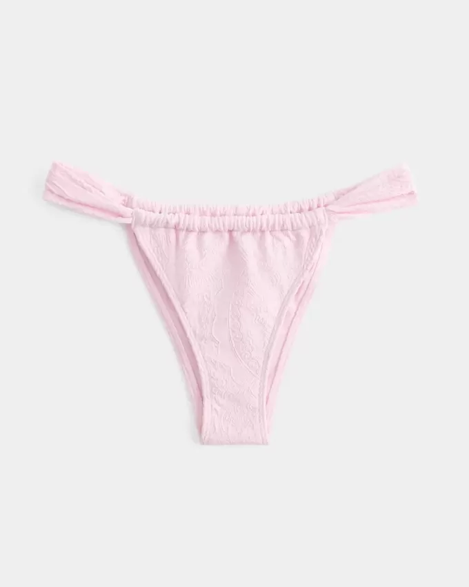 Jacquard Wide-Strap Fräckaste bikinibotten