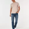 Jeans med medium tvättstövel Jeans med medium tvättstövel