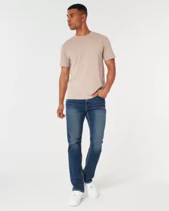 Jeans med medium tvättstövel
