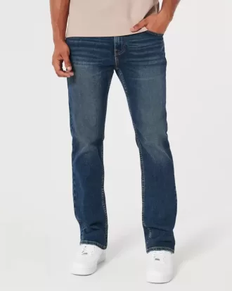 Jeans med medium tvättstövel