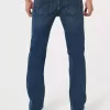 Jeans med medium tvättstövel Jeans med medium tvättstövel
