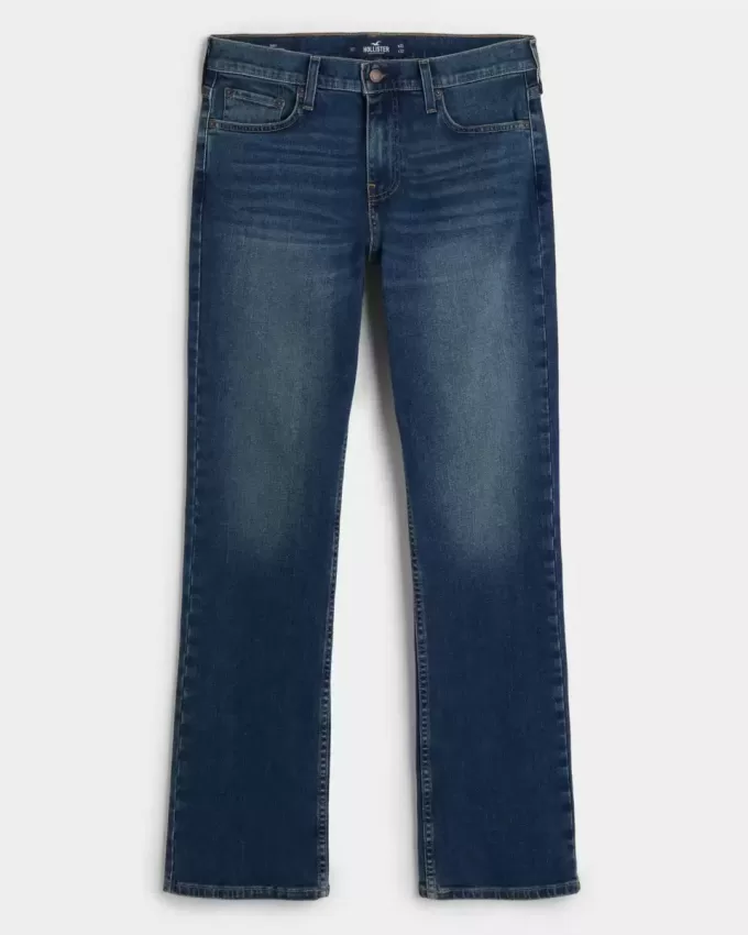 Jeans med medium tvättstövel Jeans med medium tvättstövel
