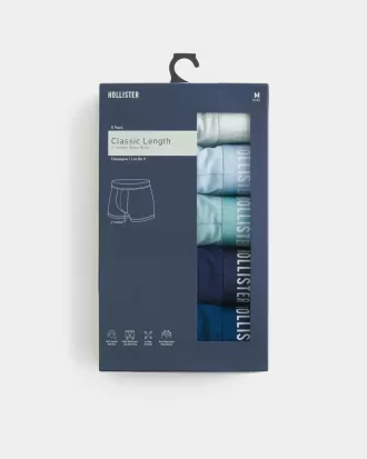 Klassisk längd boxershorts 5-pack