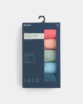 Klassisk längd boxershorts 5-pack