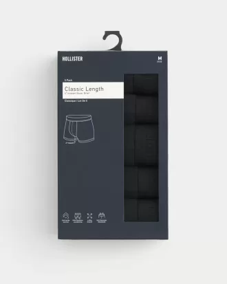 Klassisk längd boxershorts 5-pack