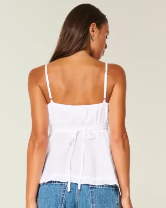 Knapp Babydoll Topp