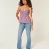 Knapp Babydoll Topp Knapp Babydoll Topp