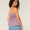 Knapp Babydoll Topp Knapp Babydoll Topp