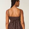 Knapp Babydoll Topp Knapp Babydoll Topp