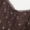 Knapp Babydoll Topp Knapp Babydoll Topp