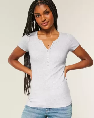 Kortärmad Henley